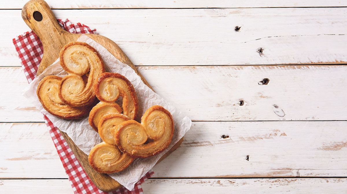 Palmiers: spirálky z listového těsta jako z pařížské boulangerie